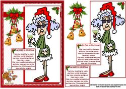 Stella's Ode to Christmas Quick Card