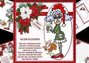 8x8 Stella's Ode to Christmas Mini Kit