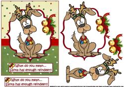 The Reindeer Wanabe Quick Card
