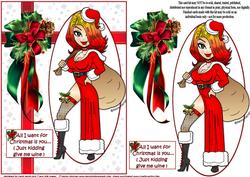 Mrs Claus Wants You for Christmas Quick Card