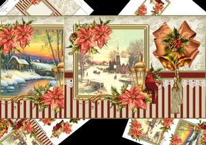 Christmas Scenes Choice of Toppers Mini Kit