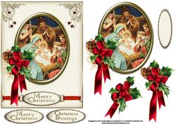 Nativity Medallion 2
