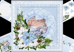 8x8 Snowy Waterfall Mini Kit