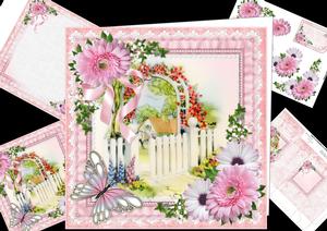 8x8 Cottage Garden Gate Mini Kit
