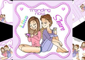8x8 Texting Friends Mini Kit