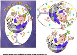 Happy New Year Quick Card
