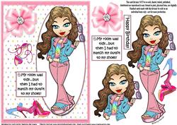 Teen Diva and Her Shoes