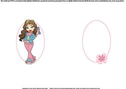 Teen Diva and Her Shoes Insert