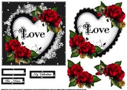 The Love Heart Quick Card
