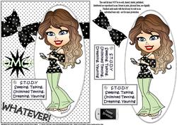 Teen Diva and Study Quick Card