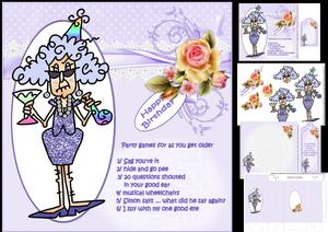 8x8 Stella Has Party Games for Getting Older Mini Kit