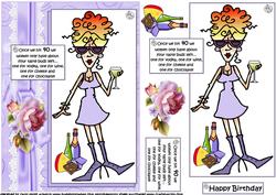 Rita and Her Taste Buds at 40 Quick Card