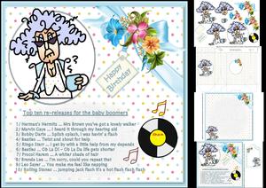 8x8 Stella's Top Ten Baby Boomer Hits Revised Mini Kit