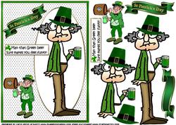Gus and His Green Beer