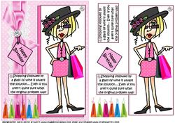 J.j Shopping and Wine Quick Card