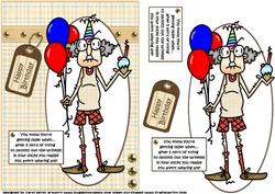 Gus and His Wrinkly Socks Quick Card