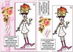 Rita Knows About Wine Quick Card