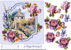 7x7 Dovecote Cottage with English Summer Roses