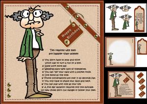 8x8 Gus Why Men Are Happier Than Women Version 2 Mini Kit