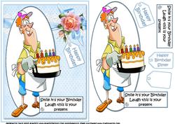Smile Its Your Birthday Quick Card