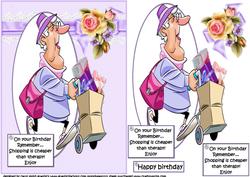 Maggie Likes Retail Therapy Quick Card
