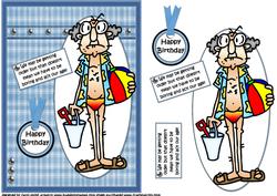 Gus Isn't Boring Quick Card