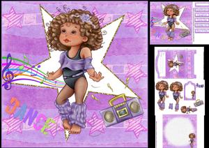 8x8 My Little Dance Star Mini Kit