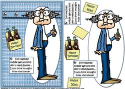 Gus in His Middle Age Quick Card