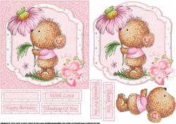A Flower from Ted Quick Card
