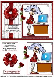 Stella's Reason for Facebook Quick Card