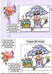 Stella Improves with Age Quick Card