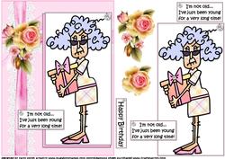 Stella's Not Old Quick Card