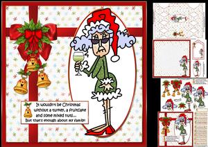 8x8 Stella and Her Family Christmas Mini Kit