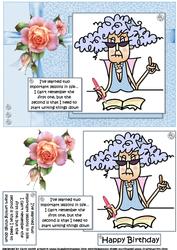 Stella Has Learned a Thing or Two Quick Card
