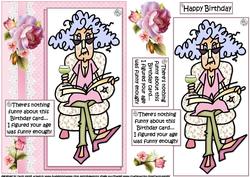 Stella There's Nothing Funny About This Card Quick Card