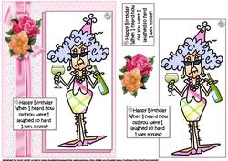 Stella Laughs at Your Age Quick Card