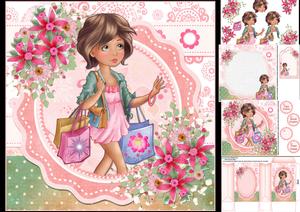 8x8 Girls Love to Shop Mini Kit