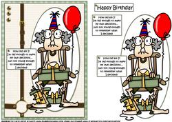 Gus Old Enough to Make Decisions Quick Card