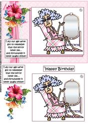 Stella the Mirror Never Lies Quick Card