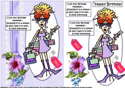 Rita Shoping Fixes Everything Quick Card