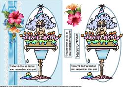 Stella Doesn't Remember Her Age Quick Card