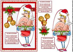 Carol Has an Ode to Christmas Quick Card