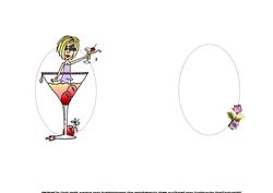 J.j. in the Cocktail Glass Choice of Captions Insert