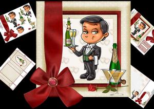 8x8 Anniversary Congratulations Valet Mini Kit