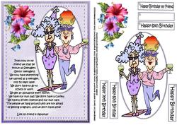 Stella and Edna Senior Teens Quick Card