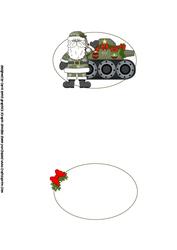 Christmas Love for the Troops Insert