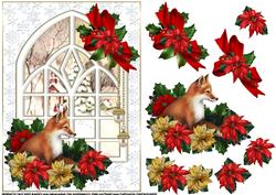 The Christmas Fox Through the Window Scene 2