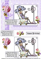 Stella is Never Chilly Quick Card