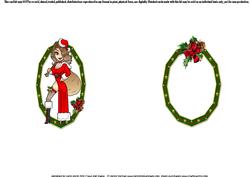Mrs Claus on the Naughty List Insert