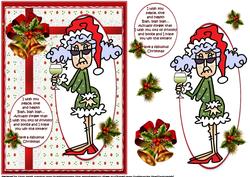 Stella Wishes You Peace for Christmas Quick Card